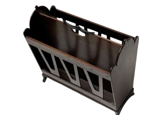 Willem Penaat Art Deco Amsterdam School Magazine Rack for Metz & Co., 1920s